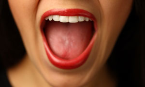 Photo of open mouth