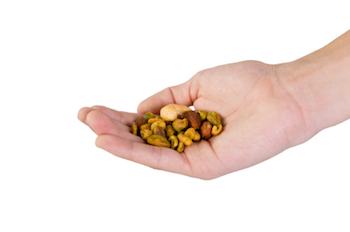 A handful of nuts