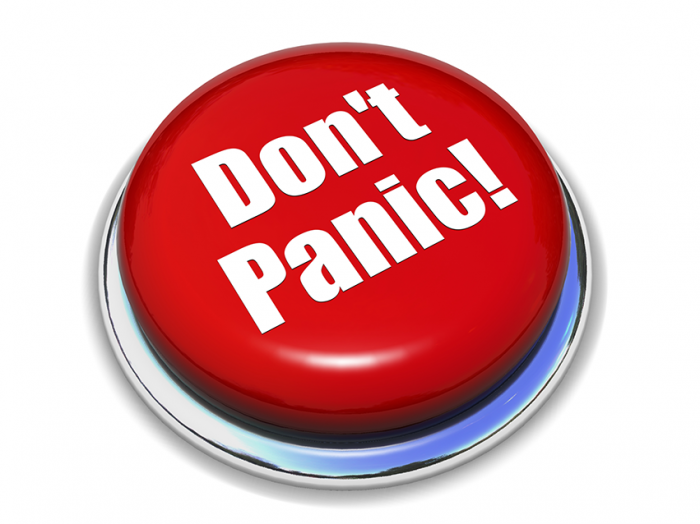don't panic button
