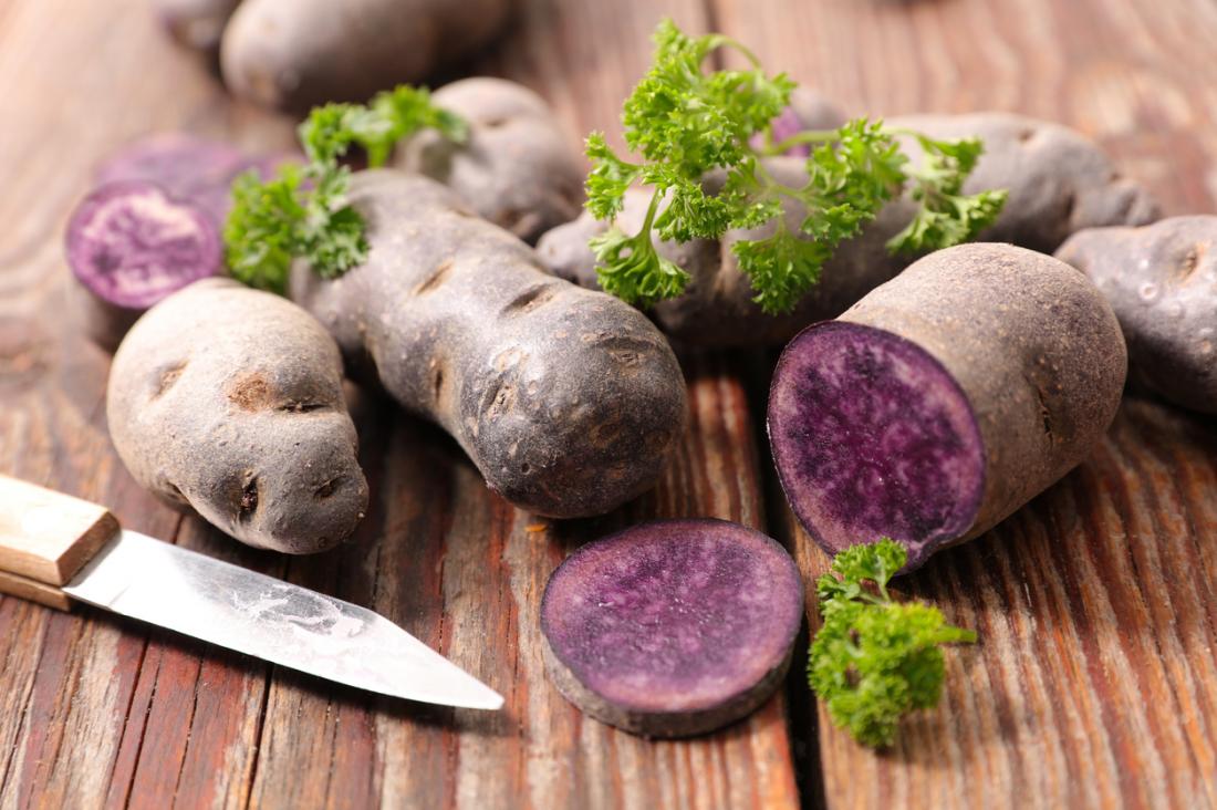 colorectal cancer, How purple potatoes could prevent colon cancer